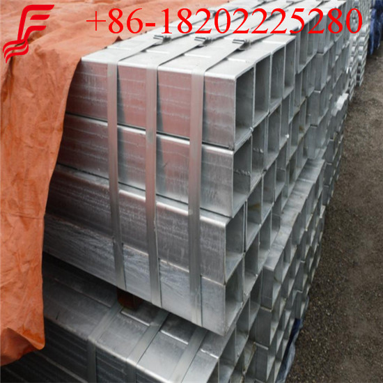 Hot Dipped Galvanized square rectangular pipes