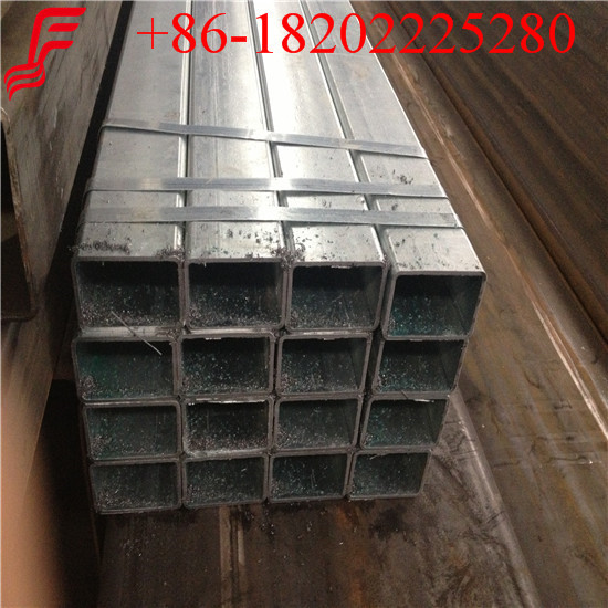 Hot Dipped Galvanized square rectangular pipes