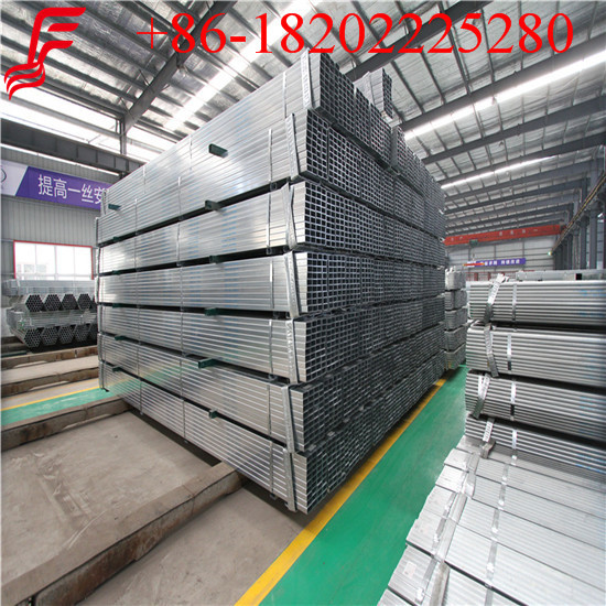 Pre Galvanized square rectangular pipes