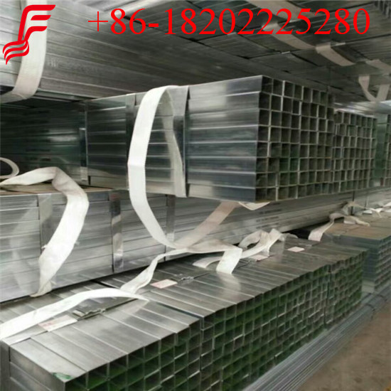 Pre Galvanized square rectangular pipes